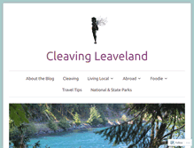 Tablet Screenshot of cleavingleaveland.com